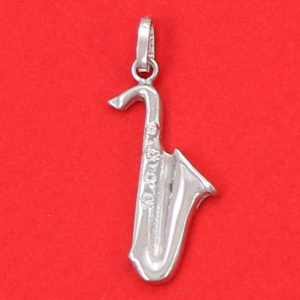 Pendentif violon et archet - Argent massif CATHERINE FABRE